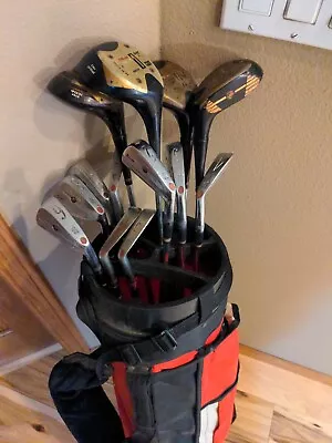 1972 Wilson Staff Dynapower Complete Set Vintage Golf Clubs • $50