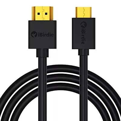 Mini HDMI To Standard HDMI Cable 6 Feet (do HDMI To Mini HDMI) Ultra High Spe... • $12.68