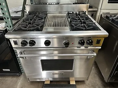 Wolf R364C - 36   Professional Nat. Gas Range 4 Burners  Grill  Broil Convection • $4500