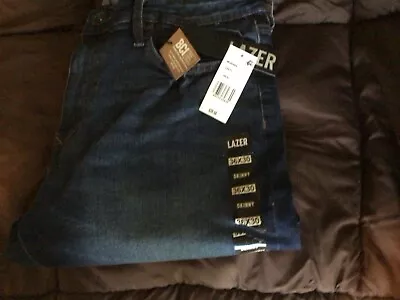 NWT MENS SKINNY FIT JEANS COLOR COLT1 SIZE 36x30 MSRP $39.50 • $12