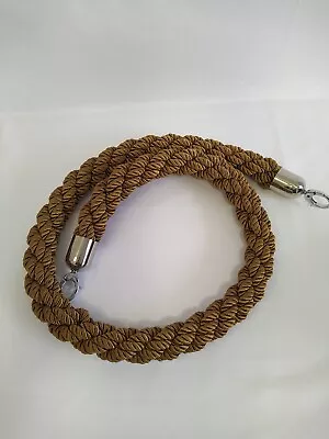 £16.99 • Buy Bronze Barrier Rope Crowd Control
