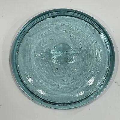 BLUE Glass Lid Wire Bale Bail Top Mason Canning Fruit Jar - 3.5” • $9.99