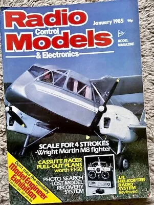 RCM&E Magazine Radio Control Models & Electronics January 1985 + Full Size Plan • £4.98