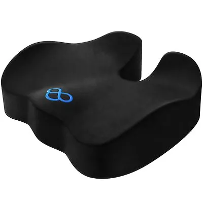 Thick Seat Memory Foam Cushion For Pressure Tailbone Back Pain Relief Office Car • $34.34