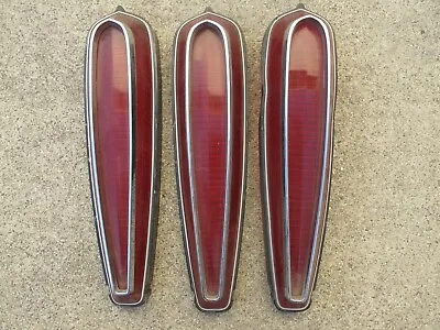 OEM 1973 Chrysler Imperial Rear Tail Brake Stop Light Lenses - Possibly Unused • $129