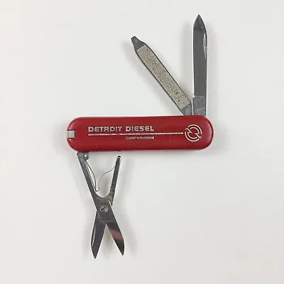 Detroit Diesel Allison Victorinox Swiss Army Pocket Knife Classic Vintage 58mm • $19.99