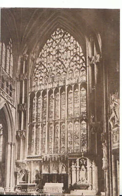 Yorkshire Postcard - East Window - York Minster - Ref 17535A • £2.10