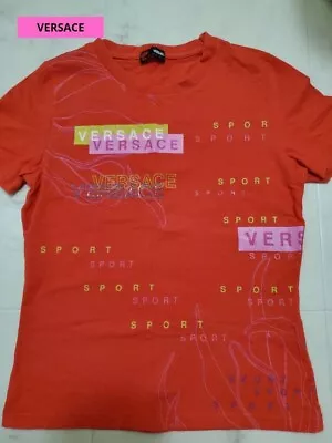 VERSACE SPORT T-shirt Short Sleeve Red • $99.47