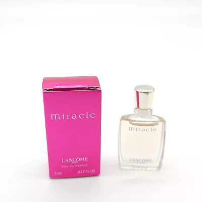 Miracle For Women By Lancome Mini 5ml/ 0.17 Oz Eau De Parfum Splash Bottle • $17