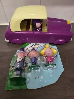 £19 • Buy Ben + Holly Toy Bundle Figures And Car Royal Limousine W24cm H10cm. Nanny Plum 