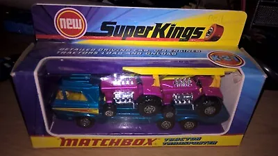 Matchbox Superkings K-21 Tractor Transporter Die Cast Boxed Rare Classic • £33.30
