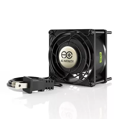 AC Infinity AXIAL 8038 Quiet Muffin Fan 120V AC 80mm X 38mm Low Speed UL-Cert • $26.33