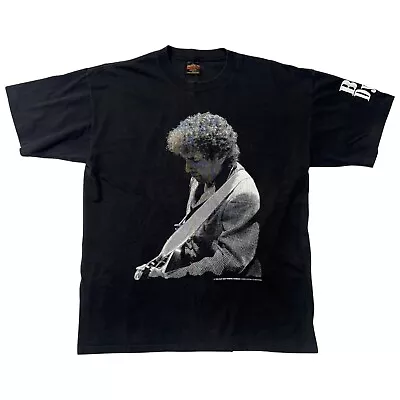 Vintage 1994 Bob Dylan T Shirt Size XL Brockum 90s Single Stitch Band Tee Black • $69.95