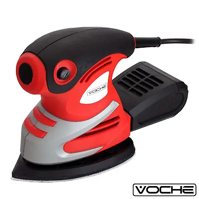 Voche 200w Electric Detail Palm Mouse Corner Delta Sander + Dust Collection Box • £21.99