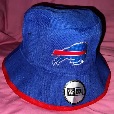 Buffalo BILLS Blue New Era  Bucket Hat   OZ Seller • $29.95