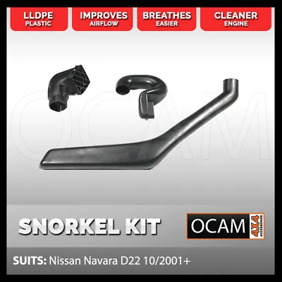 Snorkel Kit For NISSAN NAVARA D22 10/2001-ONWARDS For Single Battery 4x4 4wd • $109