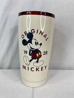 Disney Original Mickey Mouse 1928 Stainless Steel Travel Mug Tumbler Cafe • $13.59