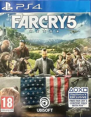 Far Cry 5 - Sony PlayStation 4 PS4 Supplied In Original Case (FreePost) • £6.45