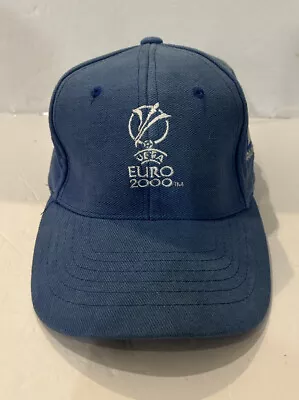 UEFA EURO 2000 France Adjustable Hat Soccer European Football Europa League • $17.95