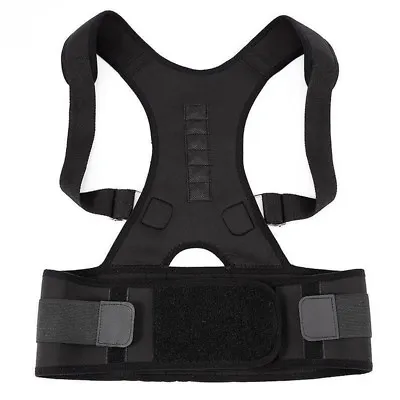 Posture Corrector Support Magnetic Back Shoulder Brace Belt Band For Men Women • $8.55