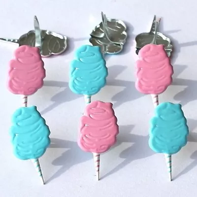 Cotton Candy Brads ** 8 Pcs **2 Color Mix ** See My Store ** • $1.99