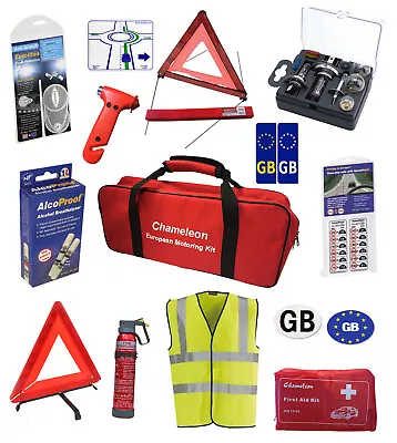 £19.75 • Buy European Car Travel Kit Items For Legal Driving In Europe | Breathalyzers France