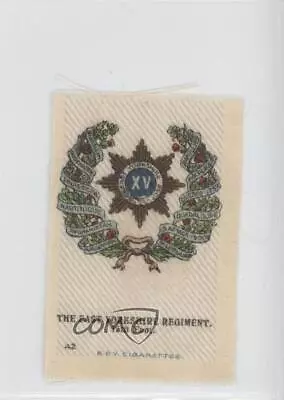 1915 BDV Regimental Emblems Silks Tobacco #42 Gc7 • $3.42