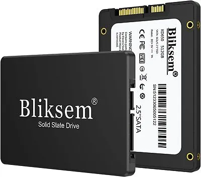 Bliksem SSD 128GB/256GB/512GB SATA III 6Gb/s Solid State Drive 2.5″ 7mm • £10.99