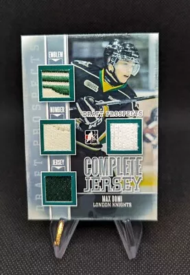 2013 ITG Draft Prospects Complete Jersey Silver Max Domi Rookie #CJ-11 • $24.95