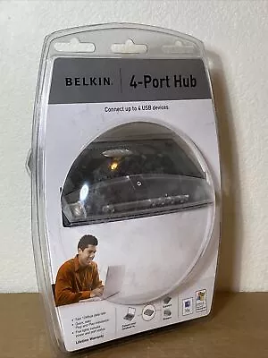 Belkin USB 4-Port Hub F5U021v For Scanners Modems Desktops Printers NEW • $14.99
