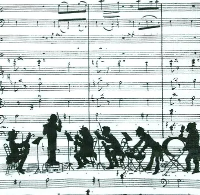 £1.39 • Buy 4 Lunch Paper Napkins For Decoupage Party Table Craft Vinatge Music Orchestra