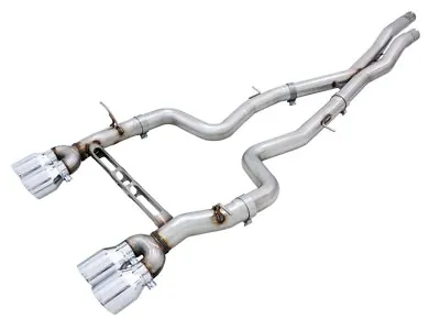 AWE 3020-42082 Tuning For BMW F8X M3/M4 Track Catback Exhaust-Silver Tips • $1795