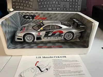 Maisto GT Racing 1/18 Scale #38848 Mercedes CLK-GTR #11 - D2 Privat - Boxed • $49.72