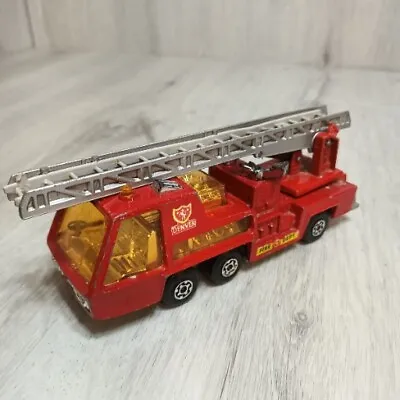 Original 1972 Matchbox Super Kings Red K-9 Denver Fire Tender Fire Engine. • £4