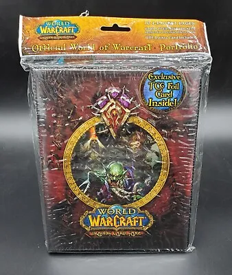 World Of Warcraft Trading Card Game Portfolio Binder Sealed Horde #1 • $20.09