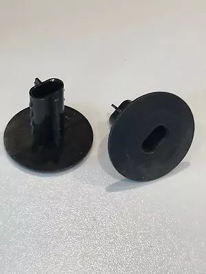 20 Plastic Hole Tidy Wall Grommet Sky Twin Double Coax Aerial Cable Entry BLACK • £12.50