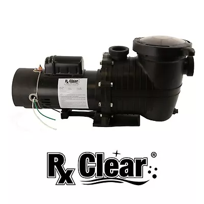 Rx Clear Mighty Niagara 2 HP In-Ground Dual Speed Swimming Pool Pump 230V • $259.94