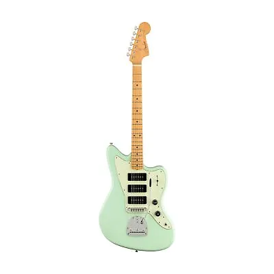 Fender Noventa Jazzmaster Electric Guitar Maple FB Surf Green • $1980