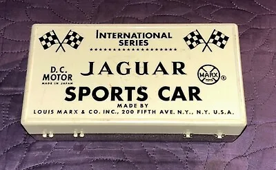 Marx  International Series  Jaguar Sports Car  Plastic Display Box Only  1960's • $45