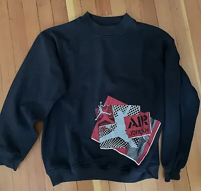 Air Jordan Hoodie Sweatshirt - Boys XL Vintage Women's Size? 90’s Nike  • $40