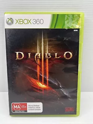 Diablo III 3 Microsoft Xbox 360 Game - Complete - Free Post! • $8