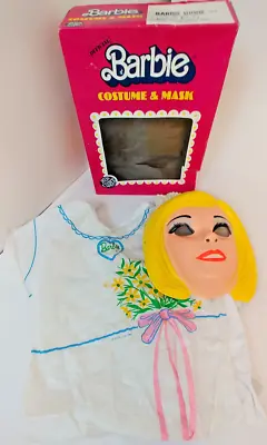 1982 Vintage Ben Cooper Barbie Bride Costume And Mask In Box • $24.95