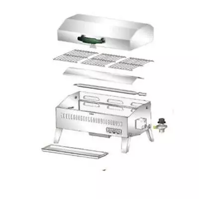 Magma Products C10603ACSA 9 X 18 In. Barbeque Grill Propane • $304.31