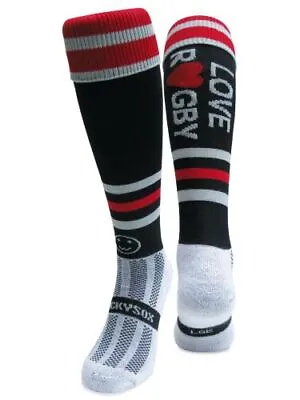 WackySox Love Rugby Knee Length Rugby Socks • £9.95