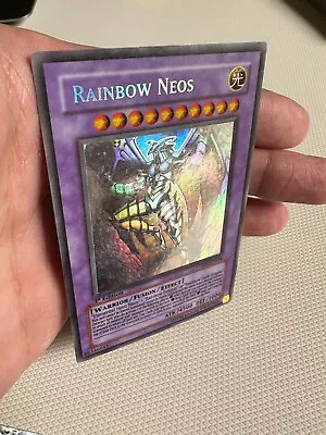 Rainbow Neos (1st Edition) - PTDN-EN044 - Ghost Rare - Yugioh TCG • £99.99