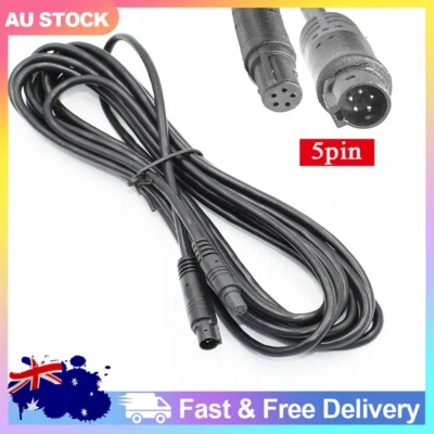 $15.69 • Buy 5 Pin Dash Cam Rear View Backup Camera Reverse Car Recorder Cable Extension New