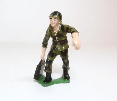 MARX WARRIORS OF THE WORLD Plastic Toy Soldier Figure  FLIP MARBLES  • $4.99