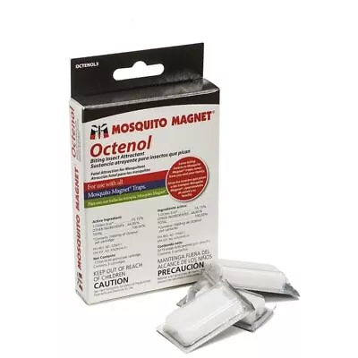 Mosquito Magnet OCTENOL3 Outdoor Biting Insect Attractant Octenol Refill 3 Pack • $199.98