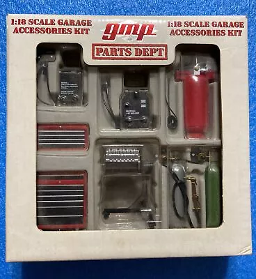 GMP PARTS DEPT 1:18 SCALE GARAGE ACCESSORIES KIT  PART NO. 9010 NIB Broken Seal • $19.95