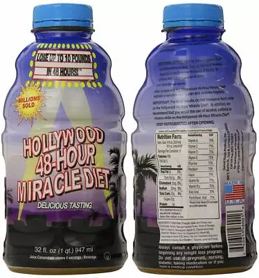 Hollywood Diet Herbal Clean 48-Hour Miracle - 32 Fl Oz 32 OZ EA  • $37.22